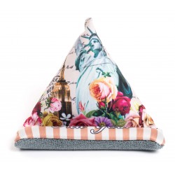 Vintage Statue of Liberty Phone Pillow Stand 